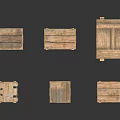 Wooden Storage Boxes For Household Use In Various Sizes And Shapes