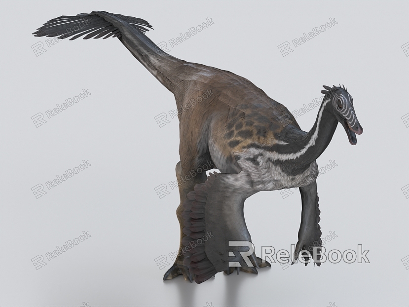 Chick-shaped dragon dinosaur prehistoric animal ancient creature model