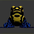 Frog Poison Frog Game Frog Reptile Cold Blooded Animal Reptile 3d model
