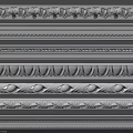 Gypsum Crown Molding With Various Elegant Decorative Designs For Interior Decoration