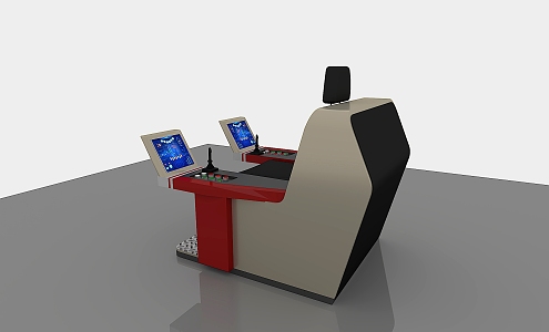 Console 3d model