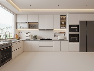 Modern Kitchen 3d model