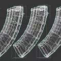 Weapon Magazines in White Black Yellow Colors with Green Label Design