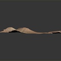 Geography, topography, mountain shape, ridge, ridge, valley, mountain range, canyon, geomorphology, mountain peak, mountain body 3d model