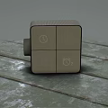 Modern alarm clock 3d model