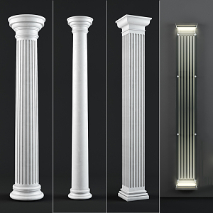 Roman Column 3d model