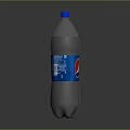 Refreshing Pepsi Soft Drink In Transparent Plastic Bottle With Blue Cap And Brand Label