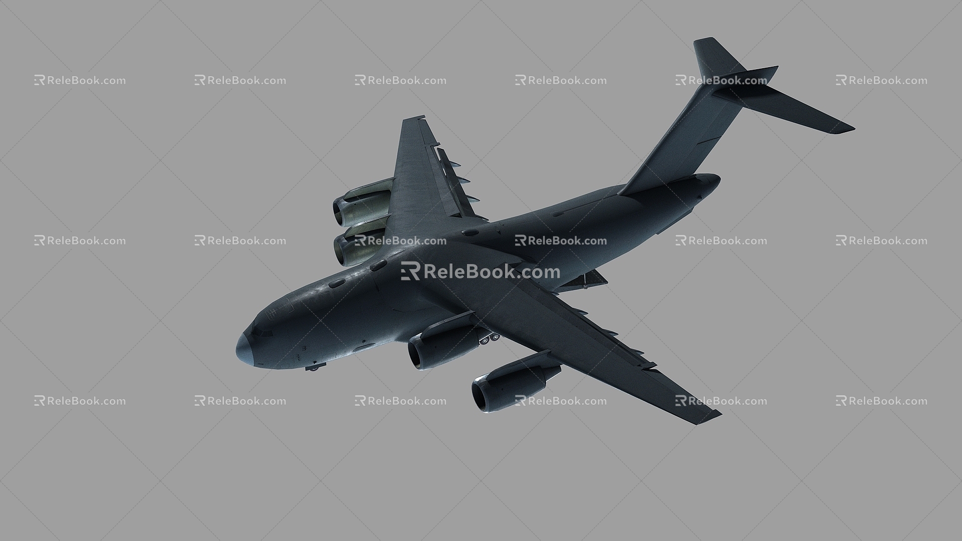 Yun20 Kunpeng with warehouse structure Y20 Xian Y20 Yun20 military transport aircraft 3d model