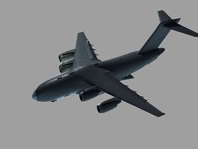 Yun20 Kunpeng with warehouse structure Y20 Xian Y20 Yun20 military transport aircraft 3d model