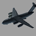 Yun20 Kunpeng with warehouse structure Y20 Xian Y20 Yun20 military transport aircraft 3d model