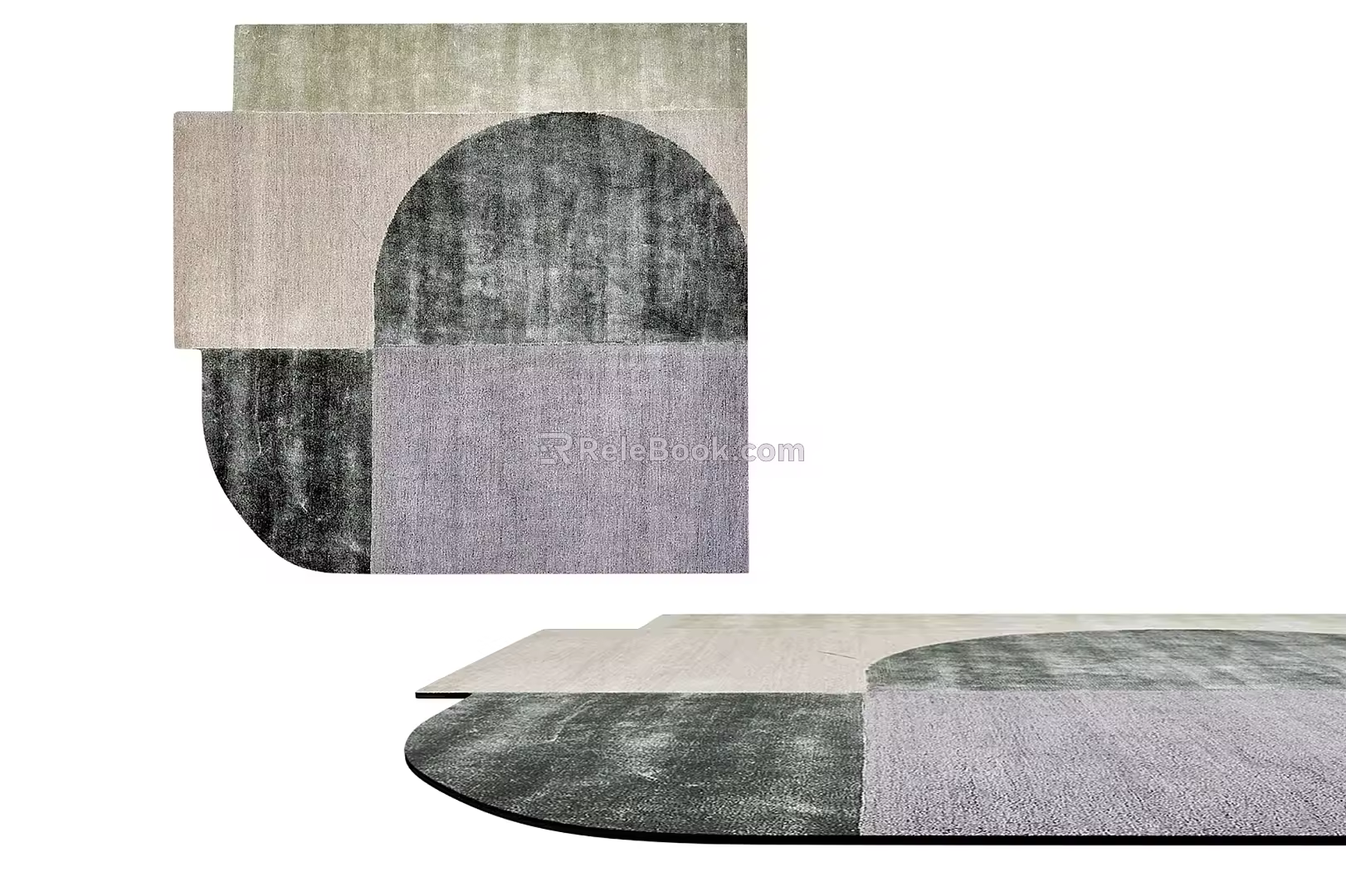 Modern Carpet Simple Carpet 3d model