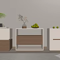 Bedside table 3d model