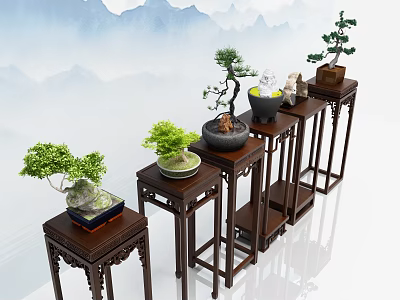 New Chinese Bonsai 3d model New Chinese Bonsai 3d model