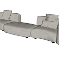 Modern Multiplayer Sofa 3d model