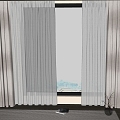 Modern Curtain Universal Curtain 3d model