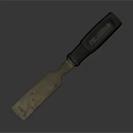 spatula woodworking spatula file tool file hand file 3d model