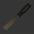 spatula woodworking spatula file tool file hand file 3d model