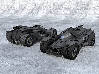 Batman Chariot Batmobile 3d model