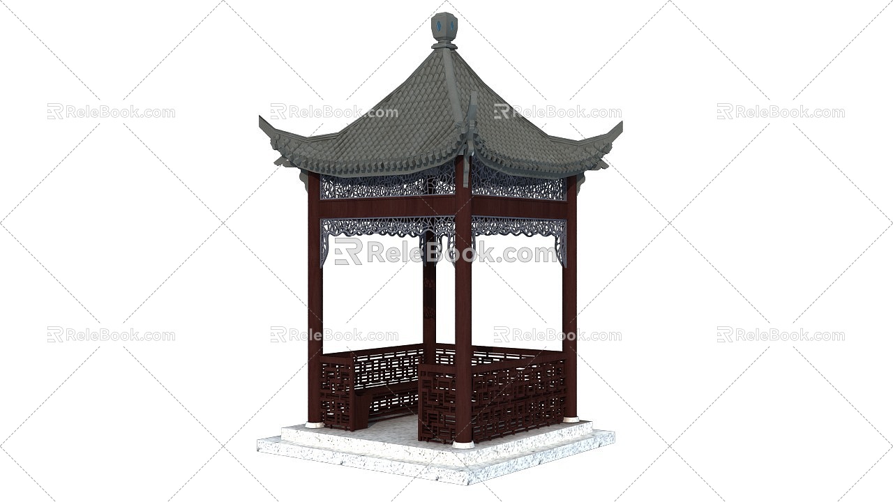 Chinese Pavilion 3d model