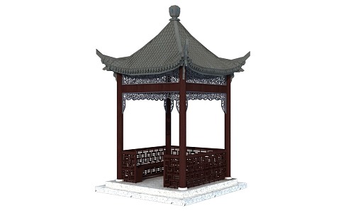 Chinese Pavilion 3d model