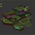 Science Fiction Weapon Future Weapon Science Fiction Equipment Concept Weapon Next Generation Weapon Next Generation Equipment 3d model