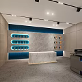 Modern Public Office Space Interior With Open Layout Desks Ergonomic Chairs And Pendant Lights