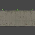 Concrete barrier 3d model