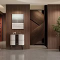 Modern Luxury Clubhouse Interior With Comfortable Sofas Coffee Tables And Pendant Lights