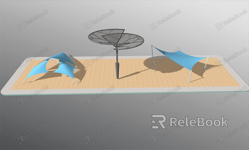 Modern Tensioned Film Shade Gallery model