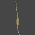 Game Movie Character Sauropod Dinosaur With Long Neck And Realistic Skin Texture