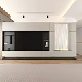 TV background wall 3d model