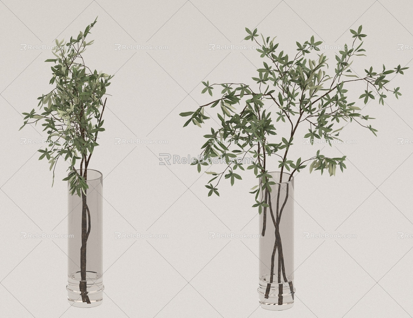 potted plant 3d model