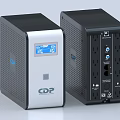 Reliable Industrial CDP Power Supply Units With LCD Display And Power Outlets
