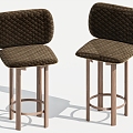 Bar Chair High Stool Bar Stool 3d model