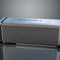 BRAVEN High Performance Computer Cooler Featuring Silver Mesh Design and Aluminum Build for Heat Dissipation