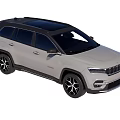 Modern Silver SUV With Black Roof And Sleek Exterior Featuring Alloy Wheels