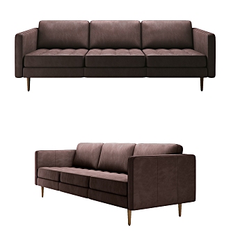 Modern Leisure Sofa Modern Leisure Sofa Living Room Sofa Multi-person Sofa Pillow Home Furniture Simple 3d model