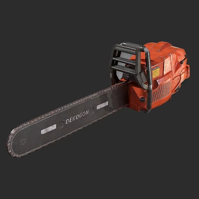 Industrial LOFT chain saw 3d model Industrial LOFT chain saw 3d model