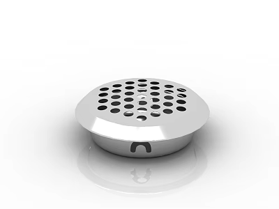 Modern wardrobe ventilation hole 3d model