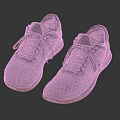 Casual Gray Knit Sneakers With Light Brown Sole And Simple Design