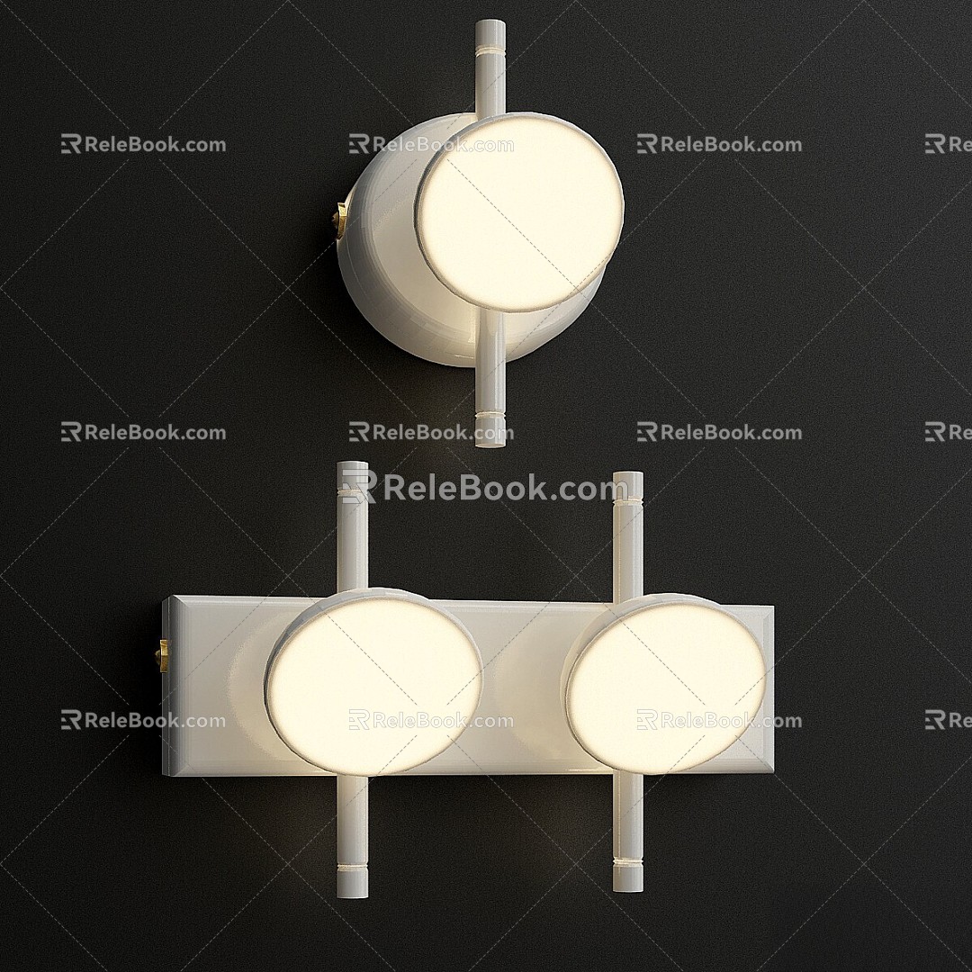 wall lamp manto 3d model