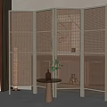 Modern Screen Screen Partition 3d model