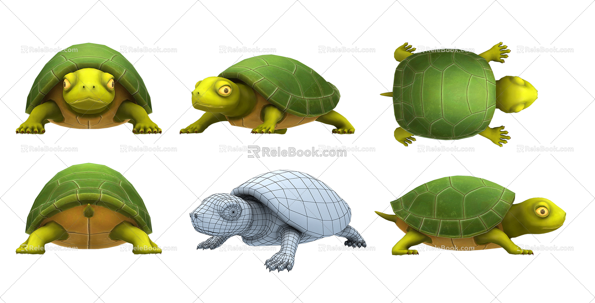 Modern Turtle 3d model