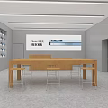 Modern Mobile Phone Store Apple Store 3d model