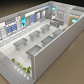 Xiaohu Flagship Digital Store With Bright Interior And Electronic Product Displays