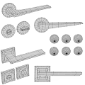 Various Modern Door Handles And Knobs In Different Styles And Finishes