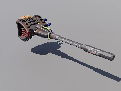rocket hammer 3d model
