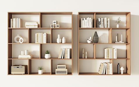 Wall Shelf Bookshelf 3d model