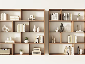 Wall Shelf Bookshelf 3d model