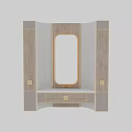 Sleek Modern Bathroom Vanity Design With Lighted Mirror Wooden Cabinets And Marble Countertop